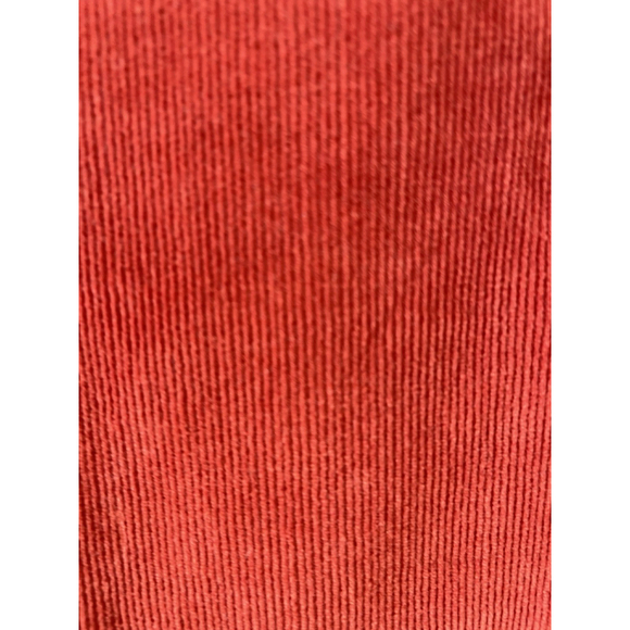 Willow, Women’s Brick Orange Red Wide Leg Small Gauge Corduroy Pants Size medium - Picture 2 of 10